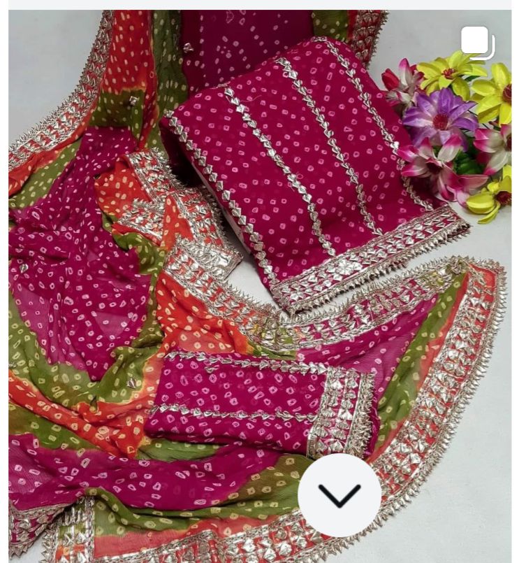 New arrival gotta work shirt dupatta with multi dupatta