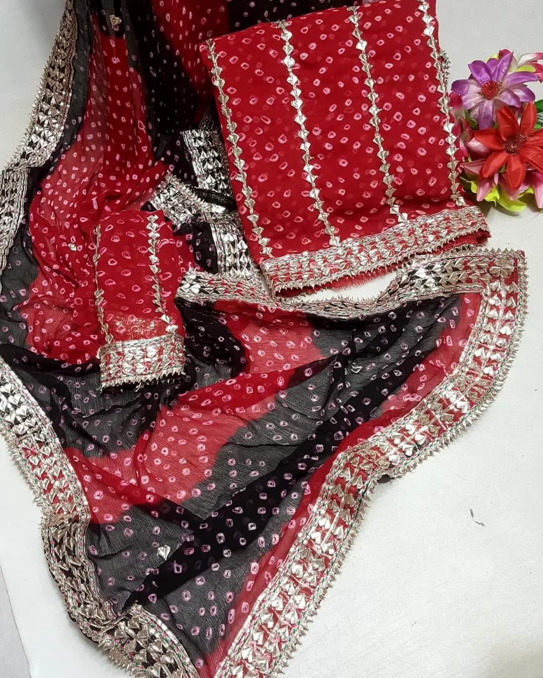 New arrival gotta work shirt dupatta with multi dupatta