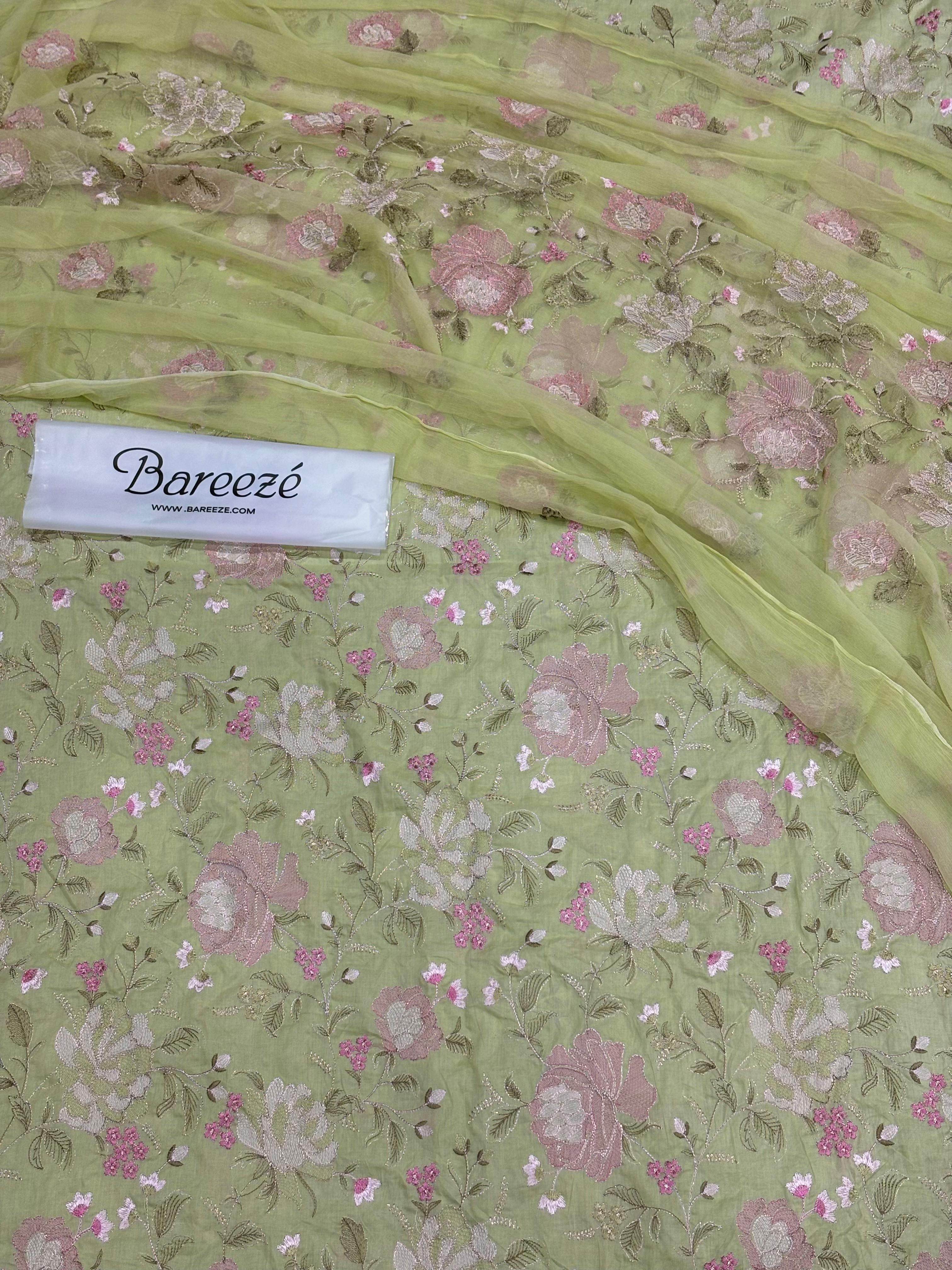 Bareeze lawn 3 pcs - Andaz By Uneza Fazeel