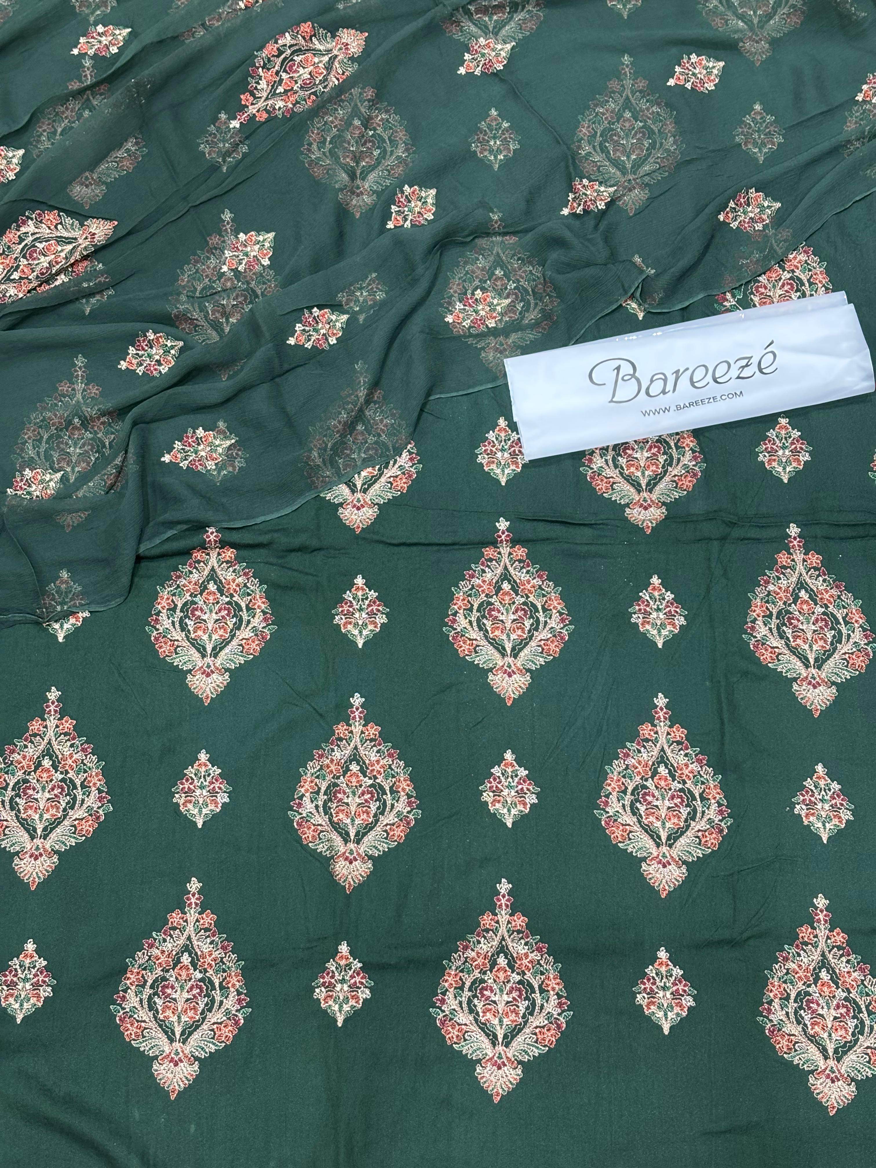 Bareeze karandi 3 pc - Andaz By Uneza Fazeel