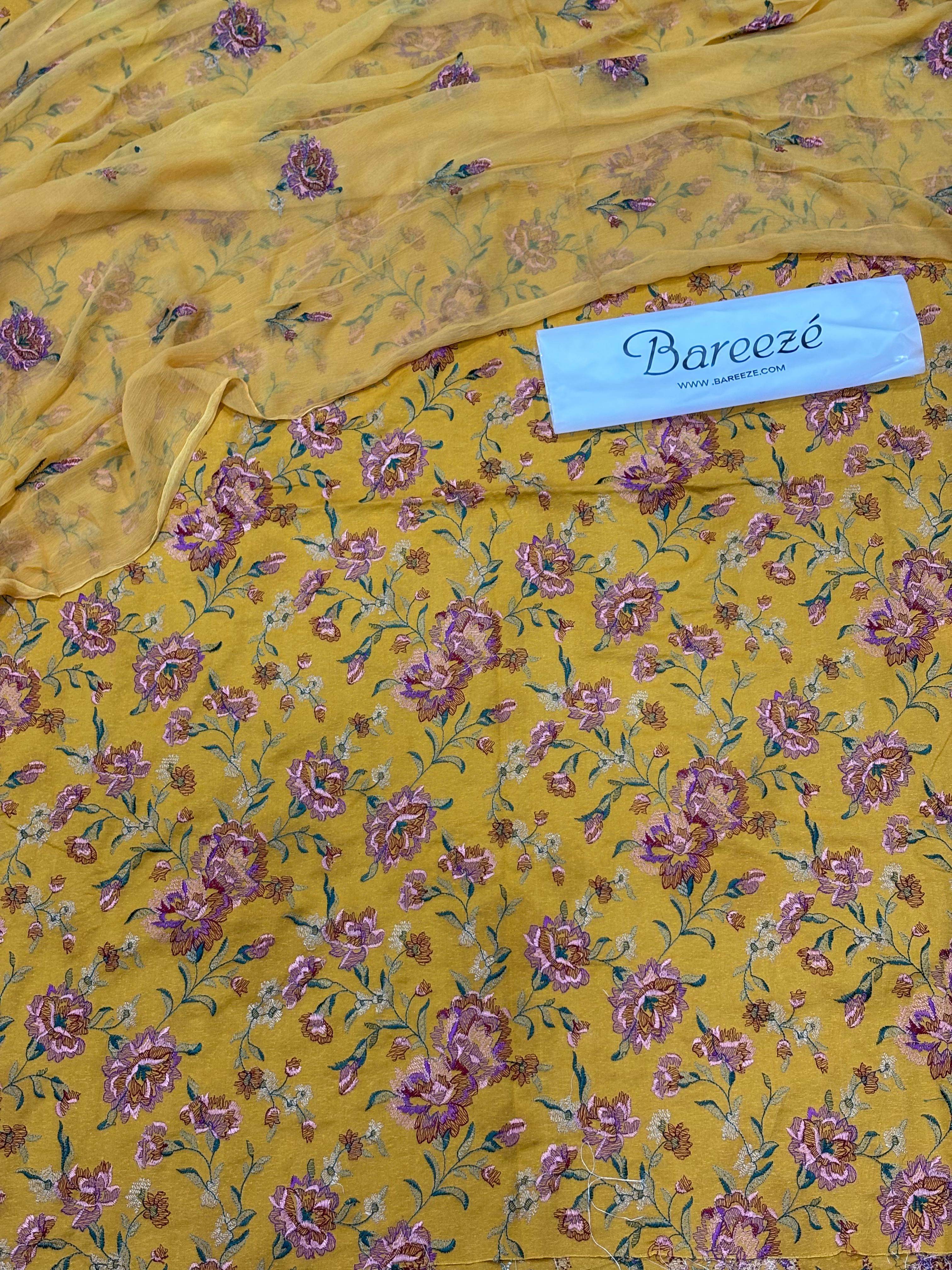 Bareeze karandi 3 pc - Andaz By Uneza Fazeel