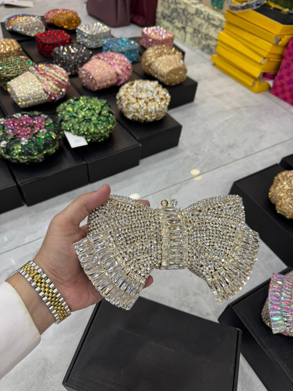 Imported stones  clutches