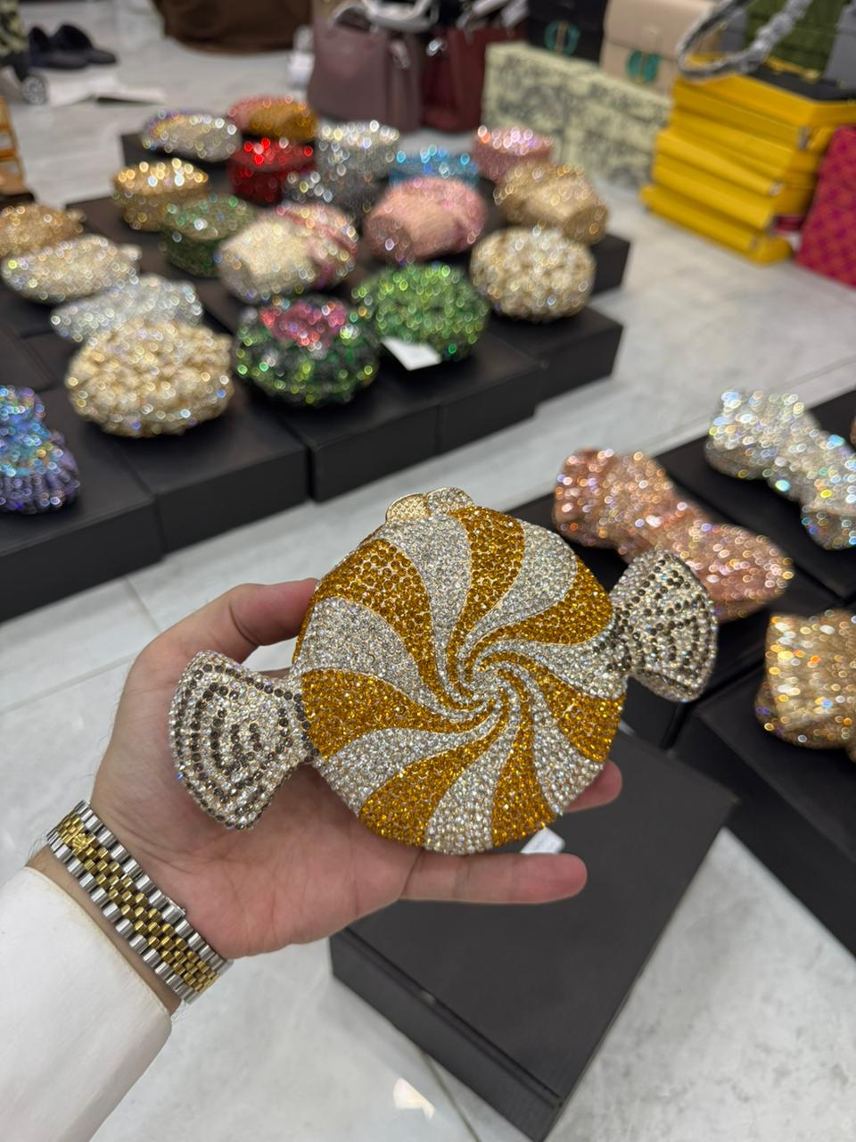 Imported stones  clutches