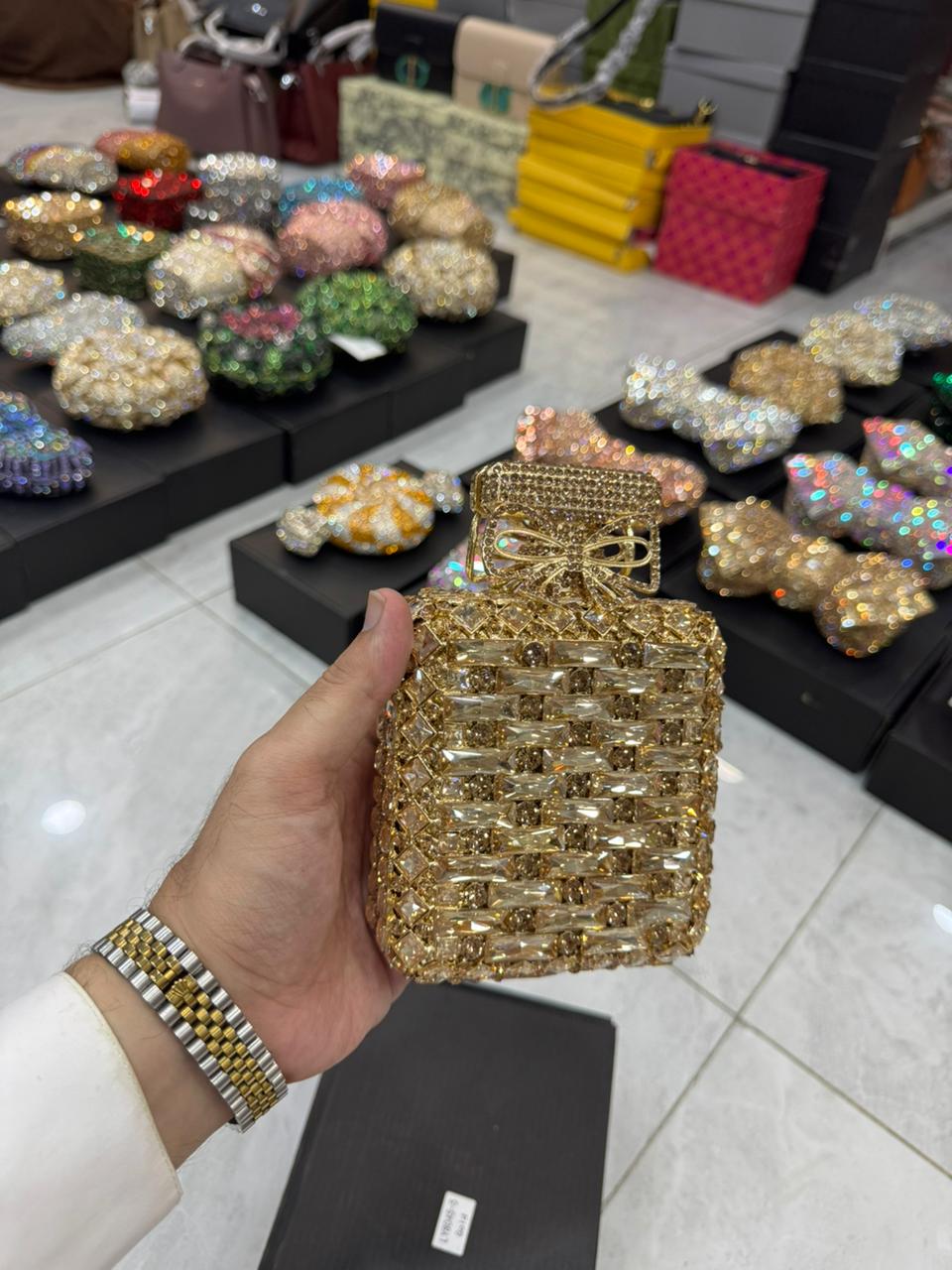 Imported stones  clutches