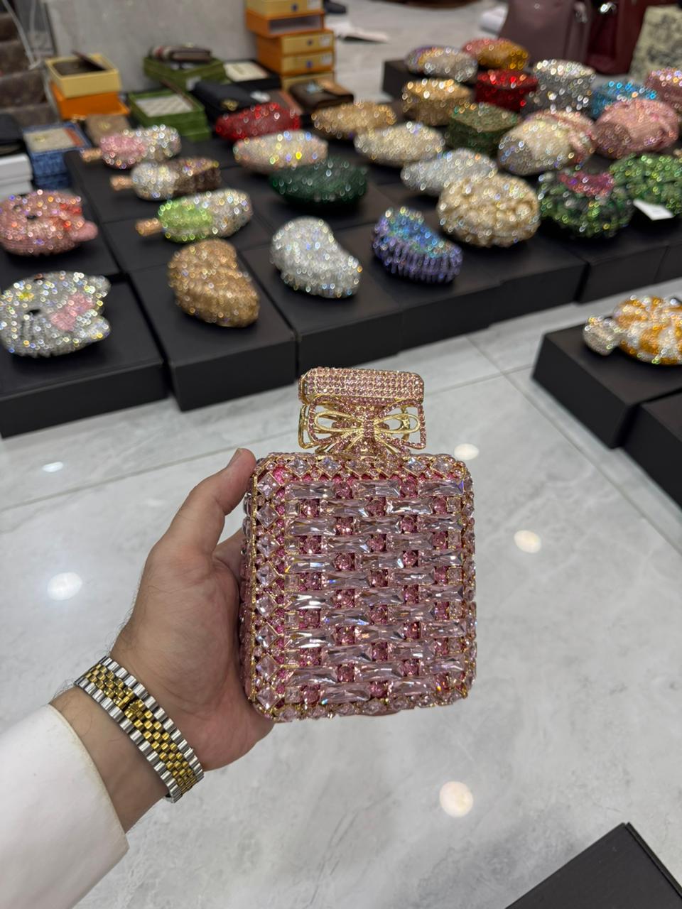 Imported stones  clutches
