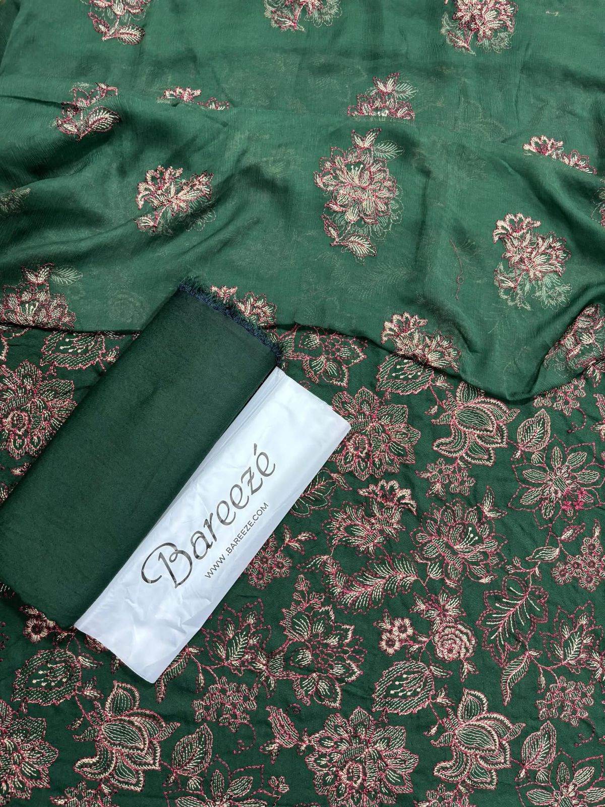 Bareeze karandi 3 piece - Andaz By Uneza Fazeel