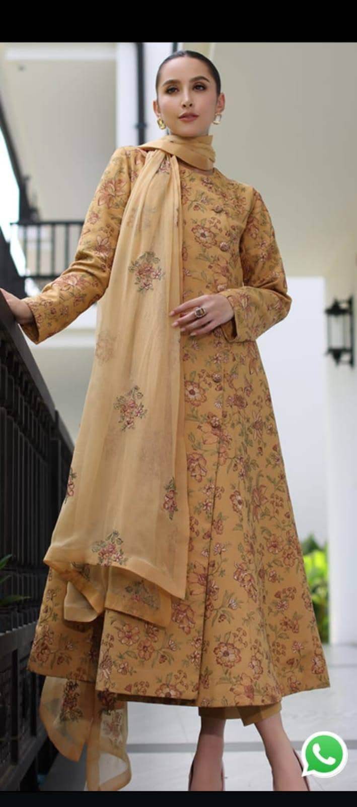 Bareeze karandi 3 piece - Andaz By Uneza Fazeel