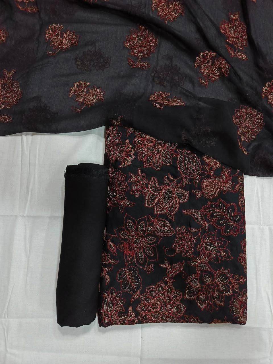 Bareeze karandi 3 piece - Andaz By Uneza Fazeel