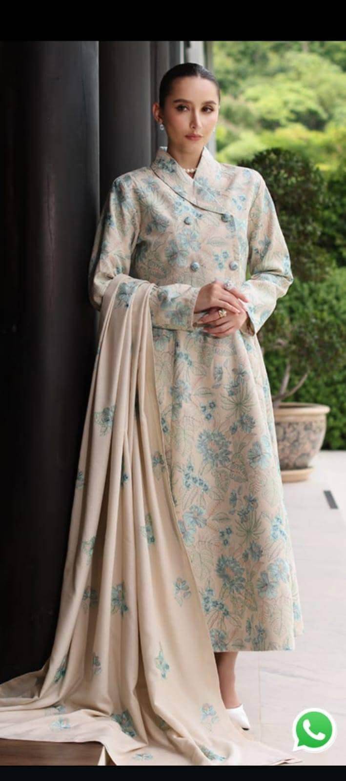 Bareeze karandi 3 piece - Andaz By Uneza Fazeel