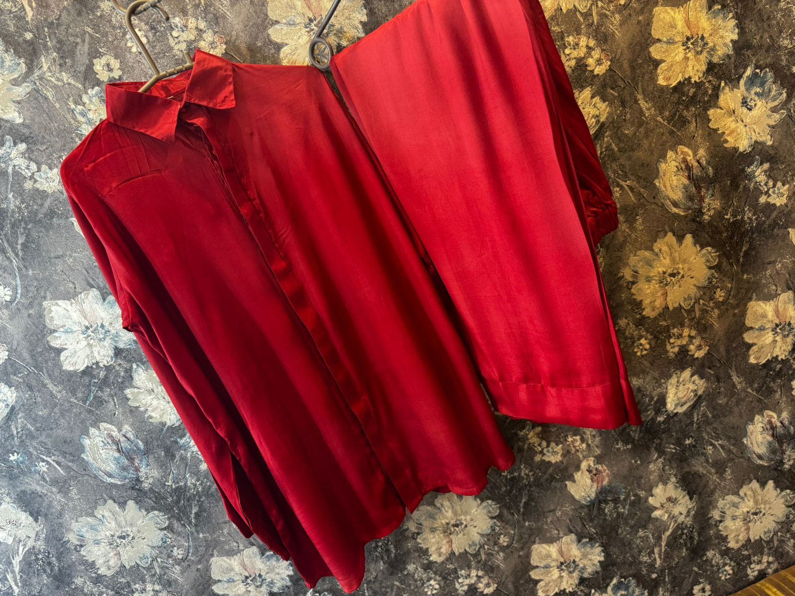 Ethnic raw silk coord sets Code UFCRL001