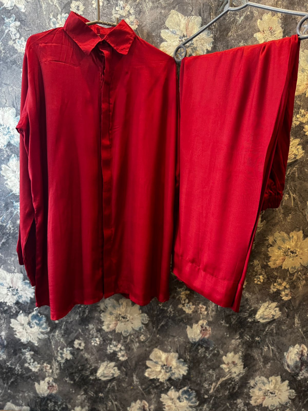 Ethnic raw silk coord sets Code UFCRL001