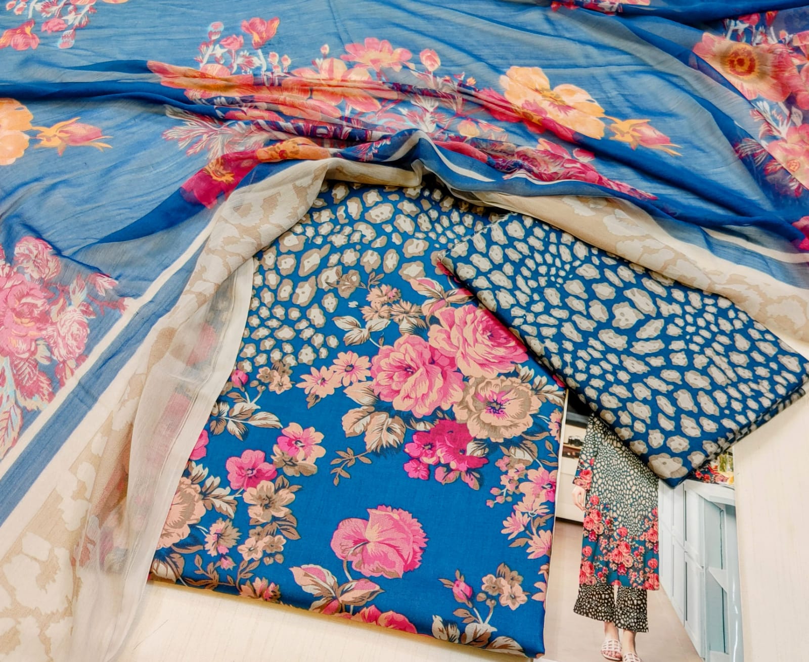 Printed 3pc lawn collection of 2025 vol.11