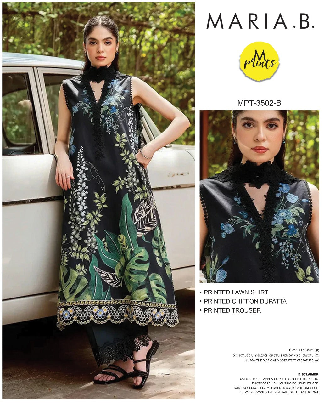 Printed 3pc lawn collection of 2025 vol.11