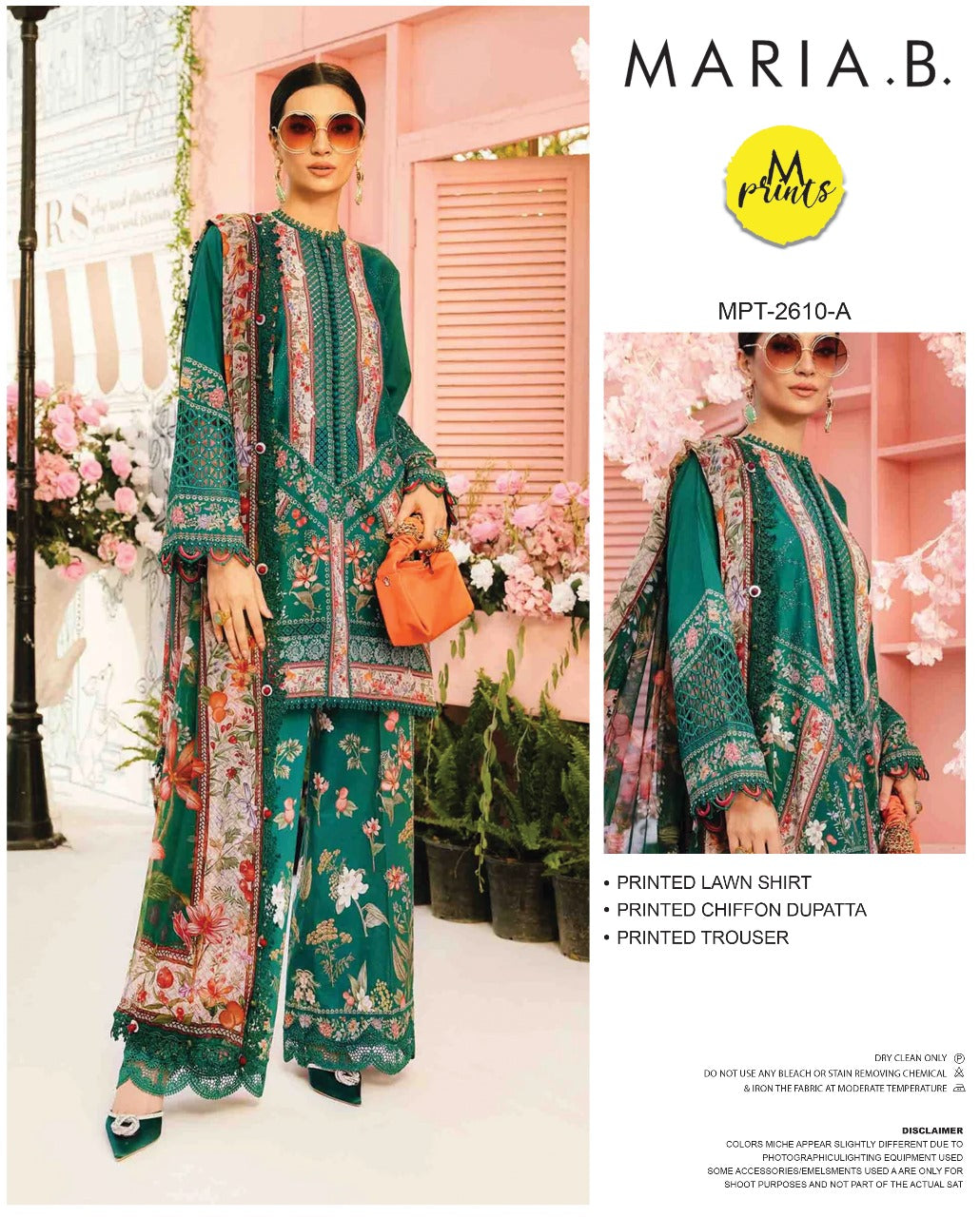 Printed 3pc lawn collection of 2025 vol.11