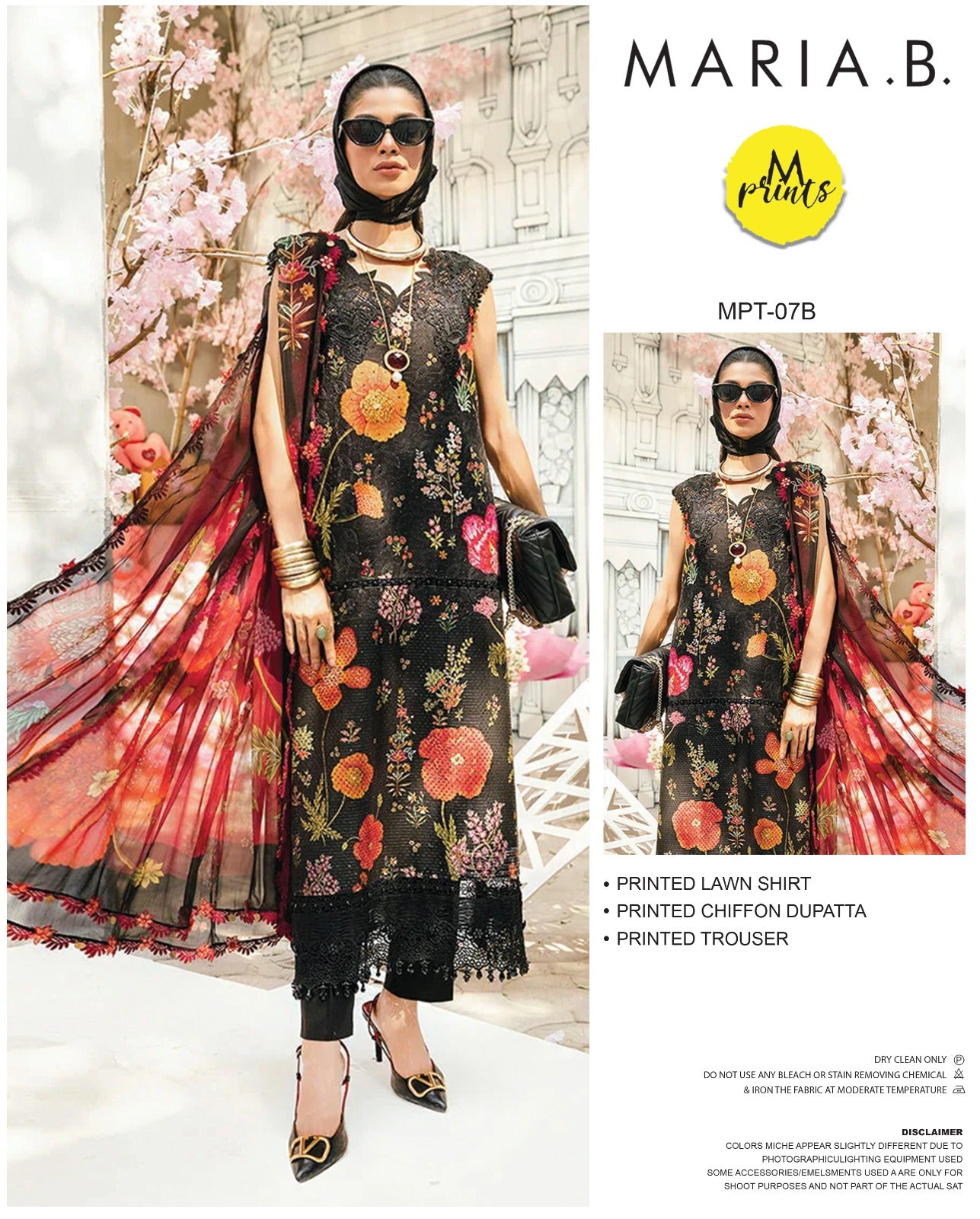 Printed 3pc lawn collection of 2025 vol.11