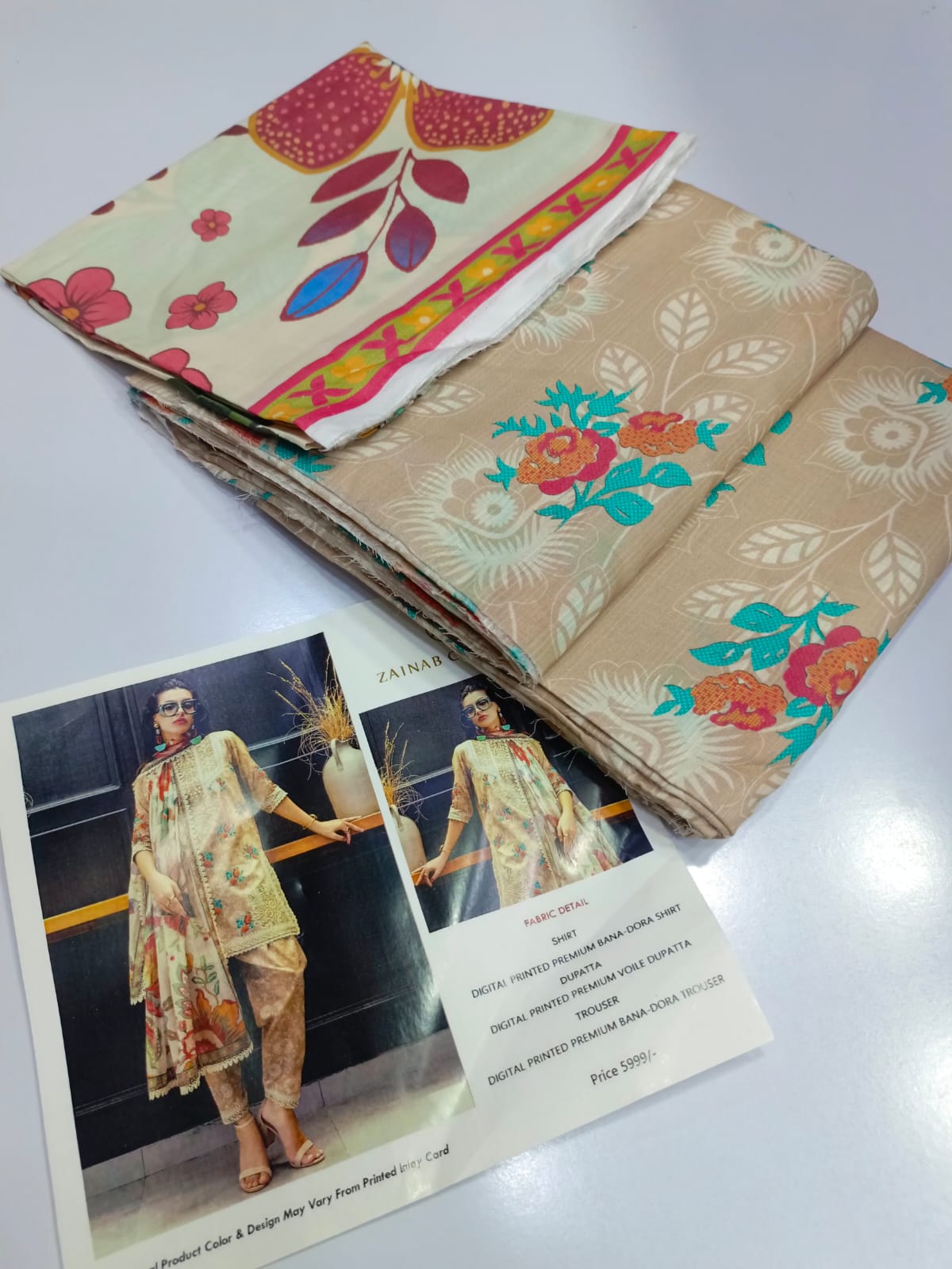 BRAND NEW ARTICLE OF ZAINAB CHOTTANI