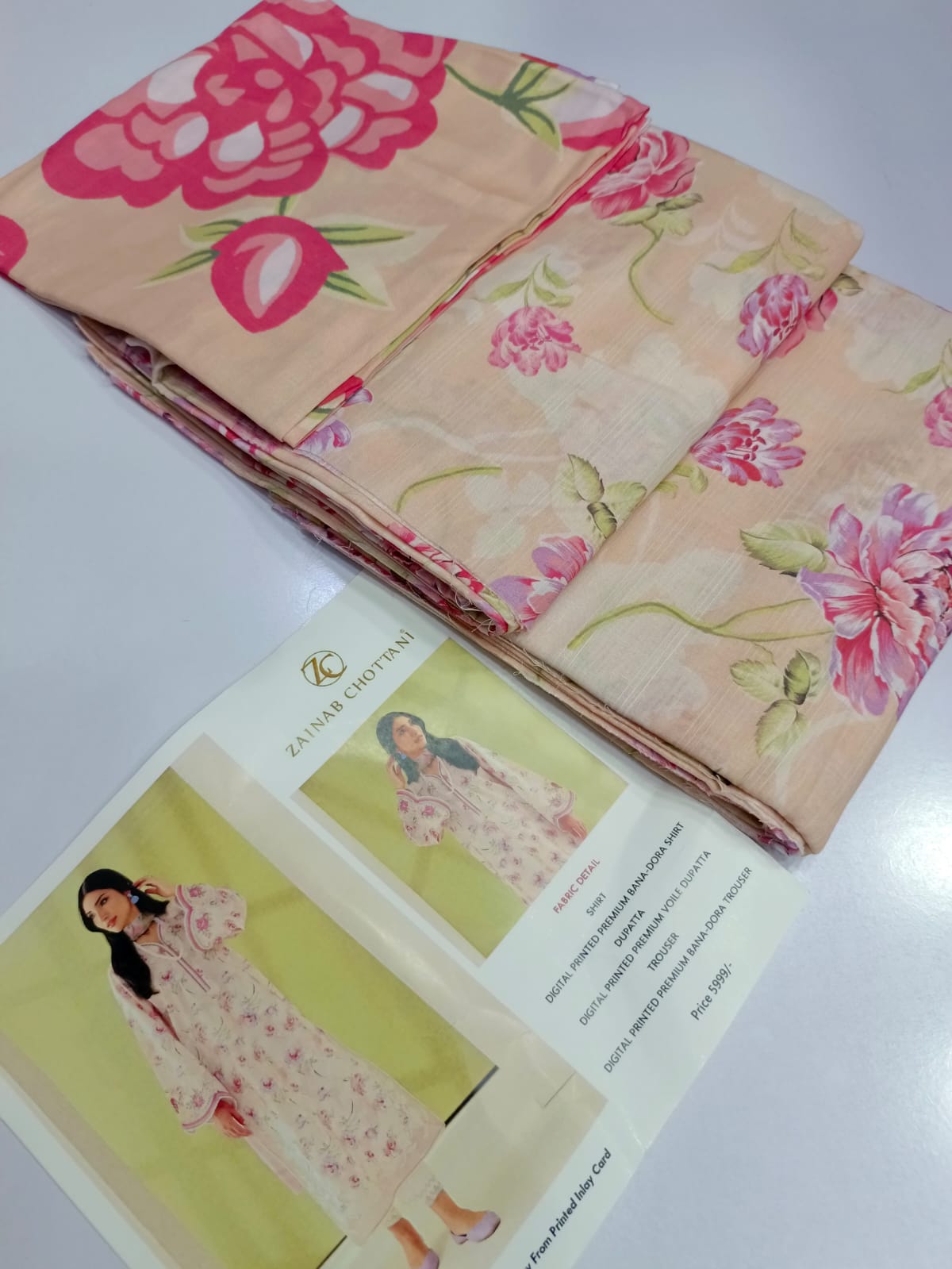 BRAND NEW ARTICLE OF ZAINAB CHOTTANI