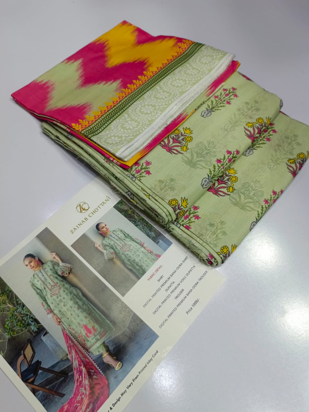 BRAND NEW ARTICLE OF ZAINAB CHOTTANI