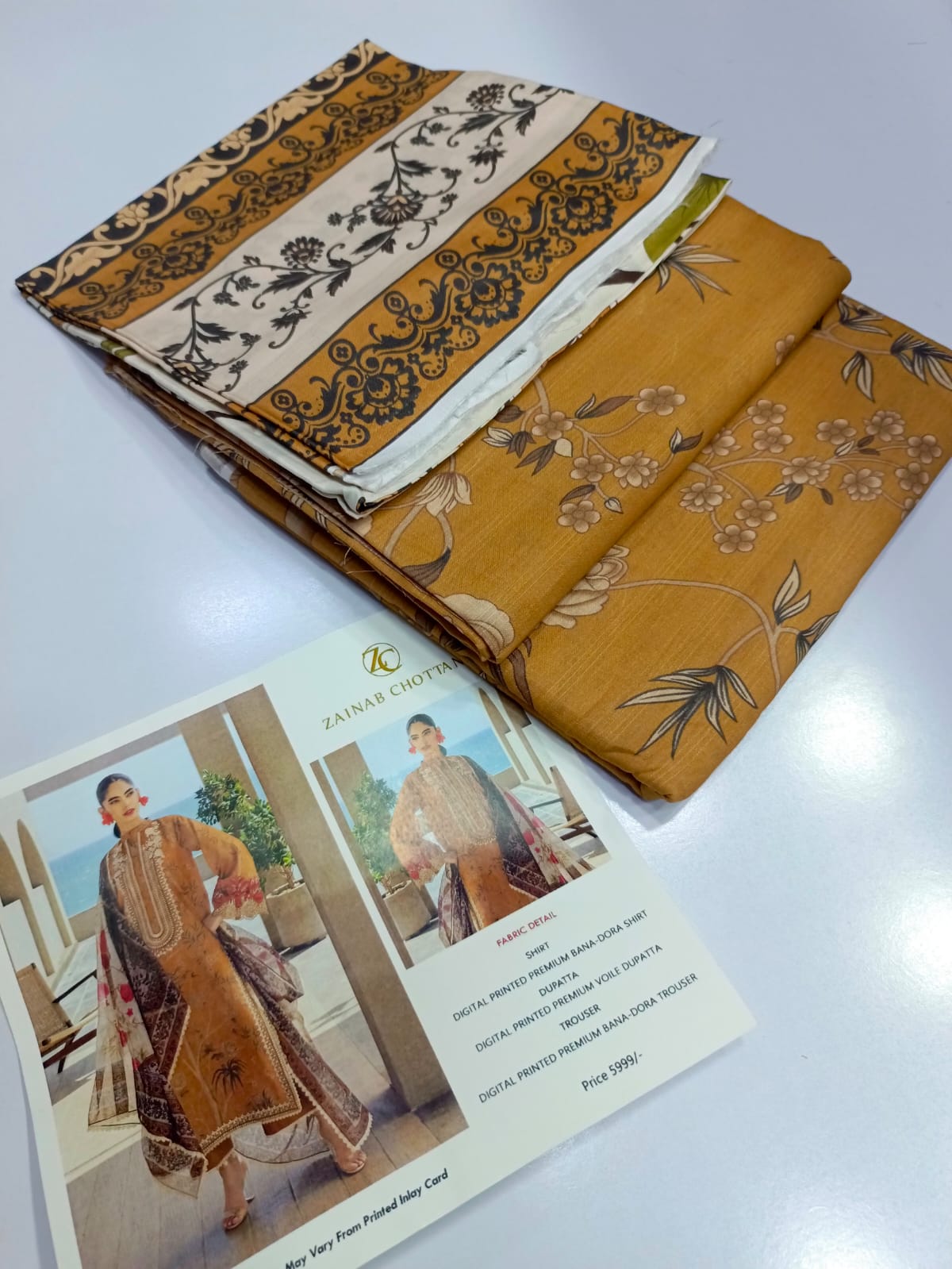 BRAND NEW ARTICLE OF ZAINAB CHOTTANI