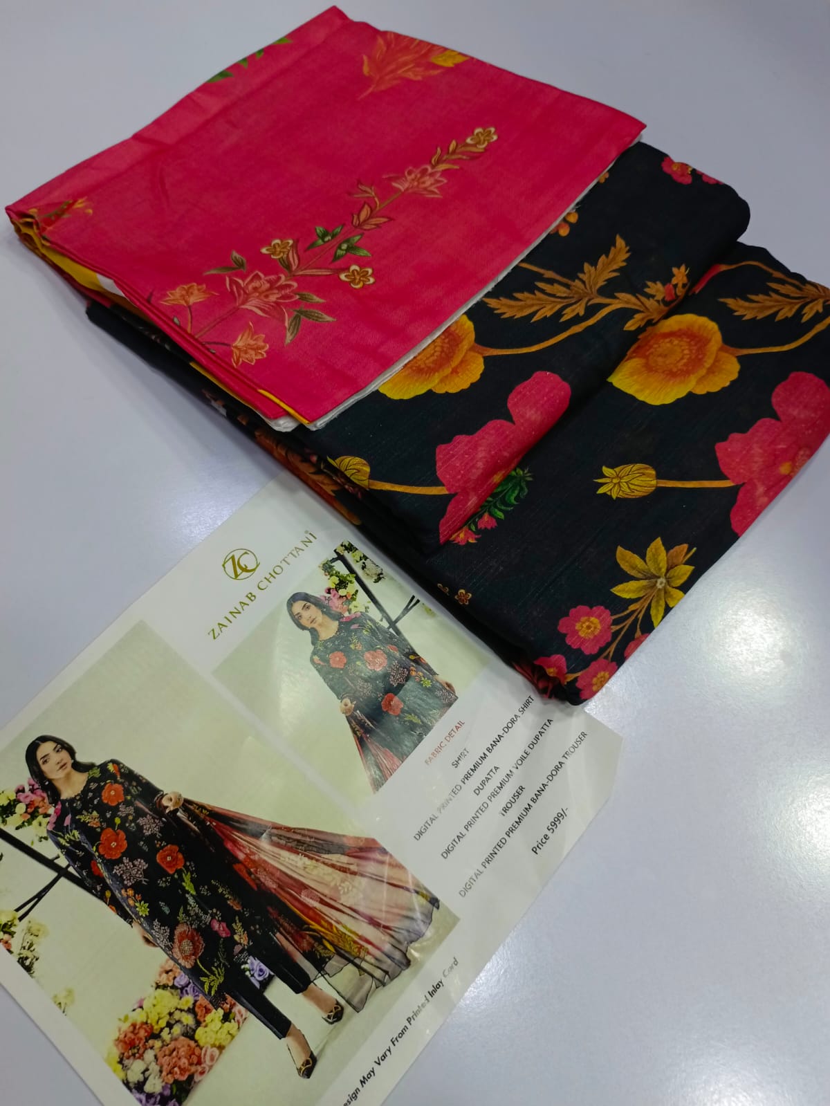 BRAND NEW ARTICLE OF ZAINAB CHOTTANI