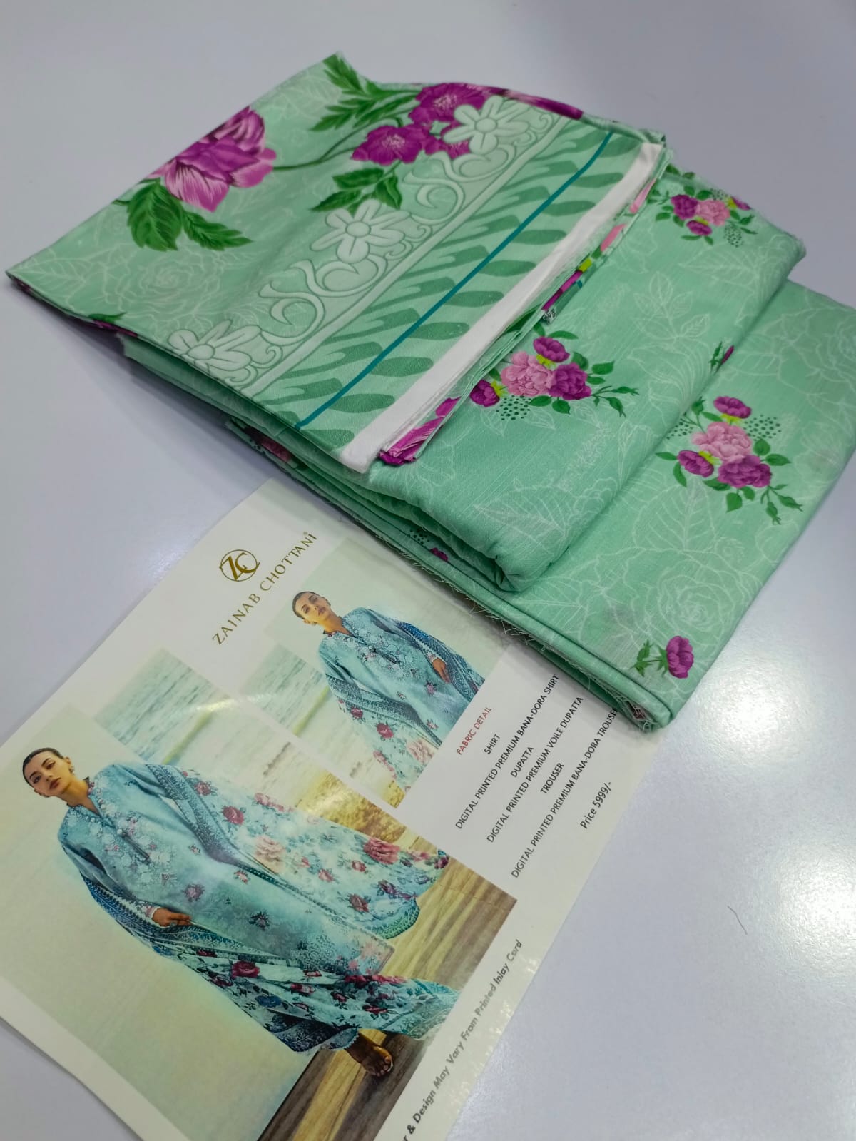 BRAND NEW ARTICLE OF ZAINAB CHOTTANI