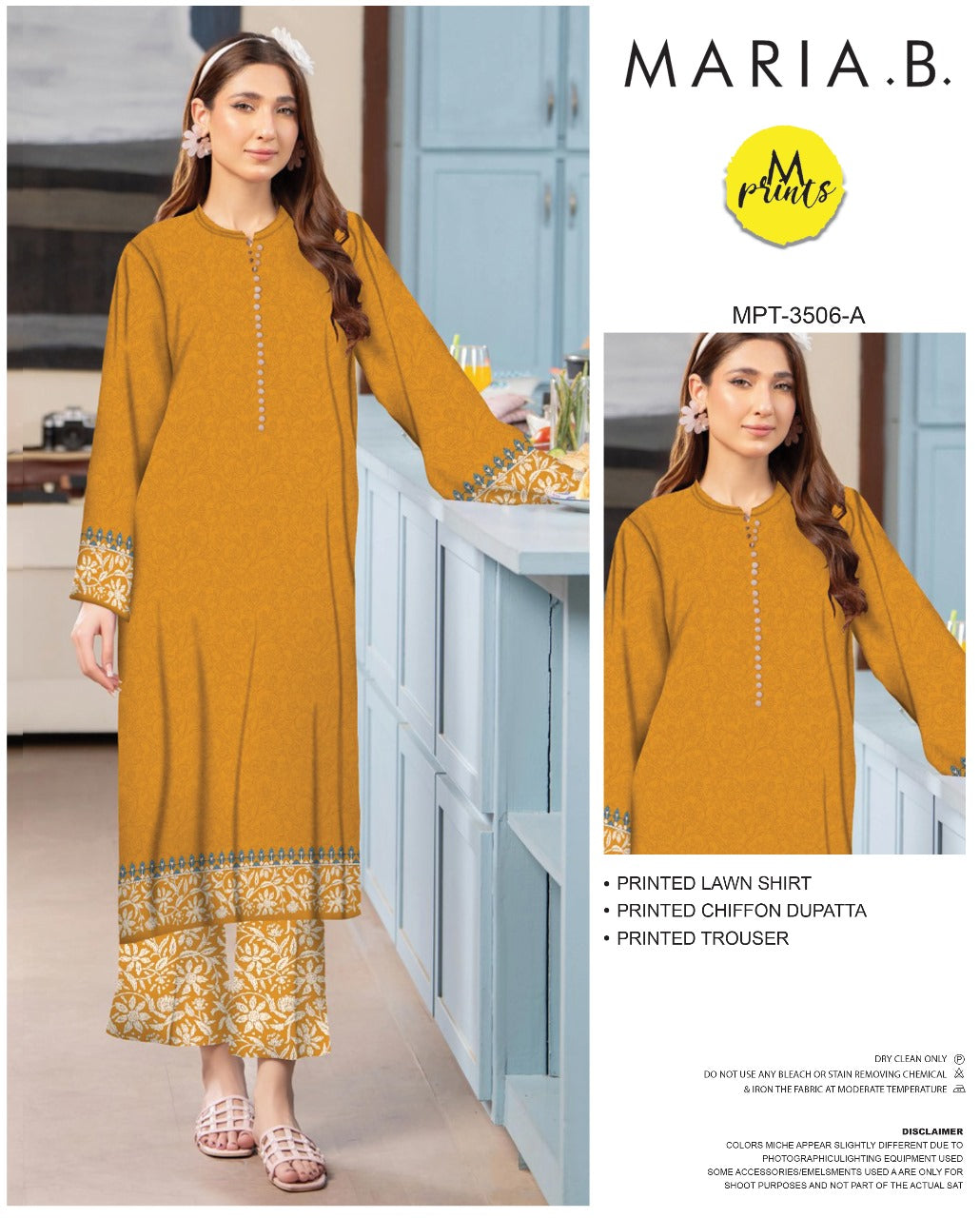 Printed 3pc lawn collection of 2025 vol.11