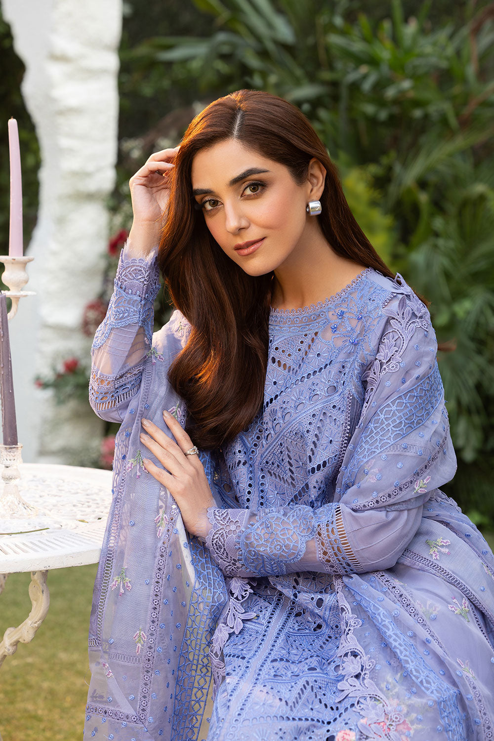 Sobia nazir design 10b luxury lawn 2025 unstitched