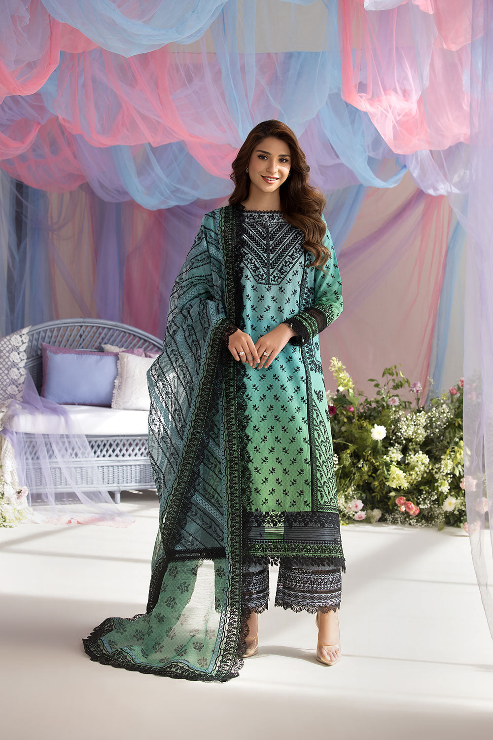 Sobia nazir design 12a luxury lawn 2025 unstitched