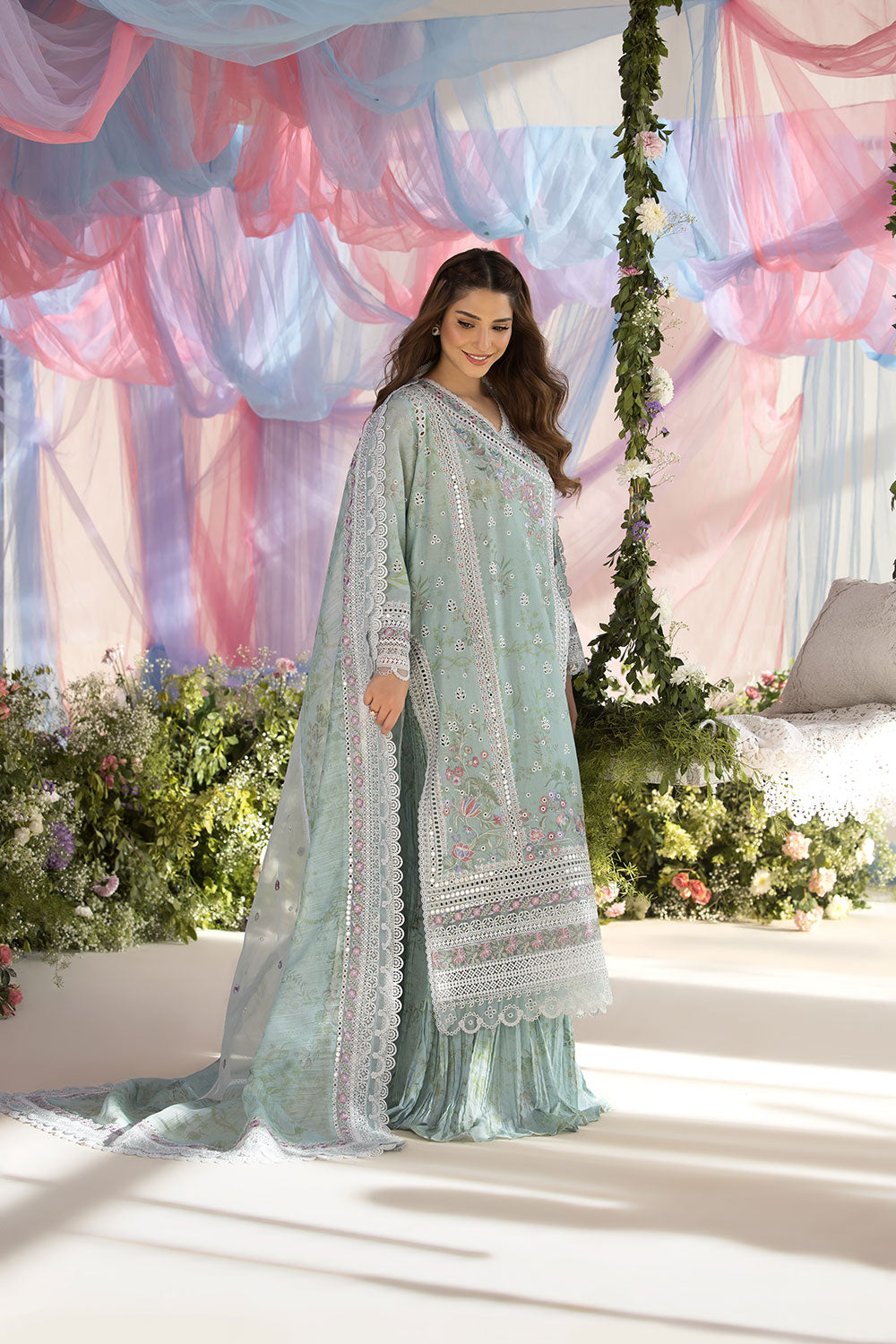 Sobia nazir design 13a luxury lawn 2025 unstitched