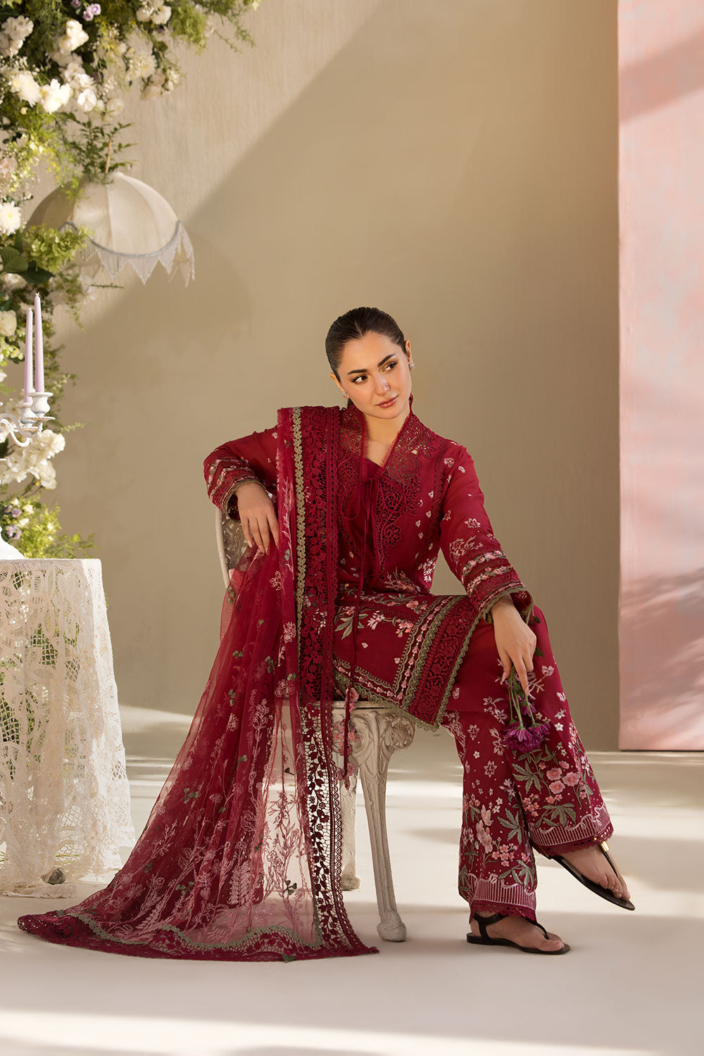 Sobia nazir design 14a luxury lawn 2025 unstitched