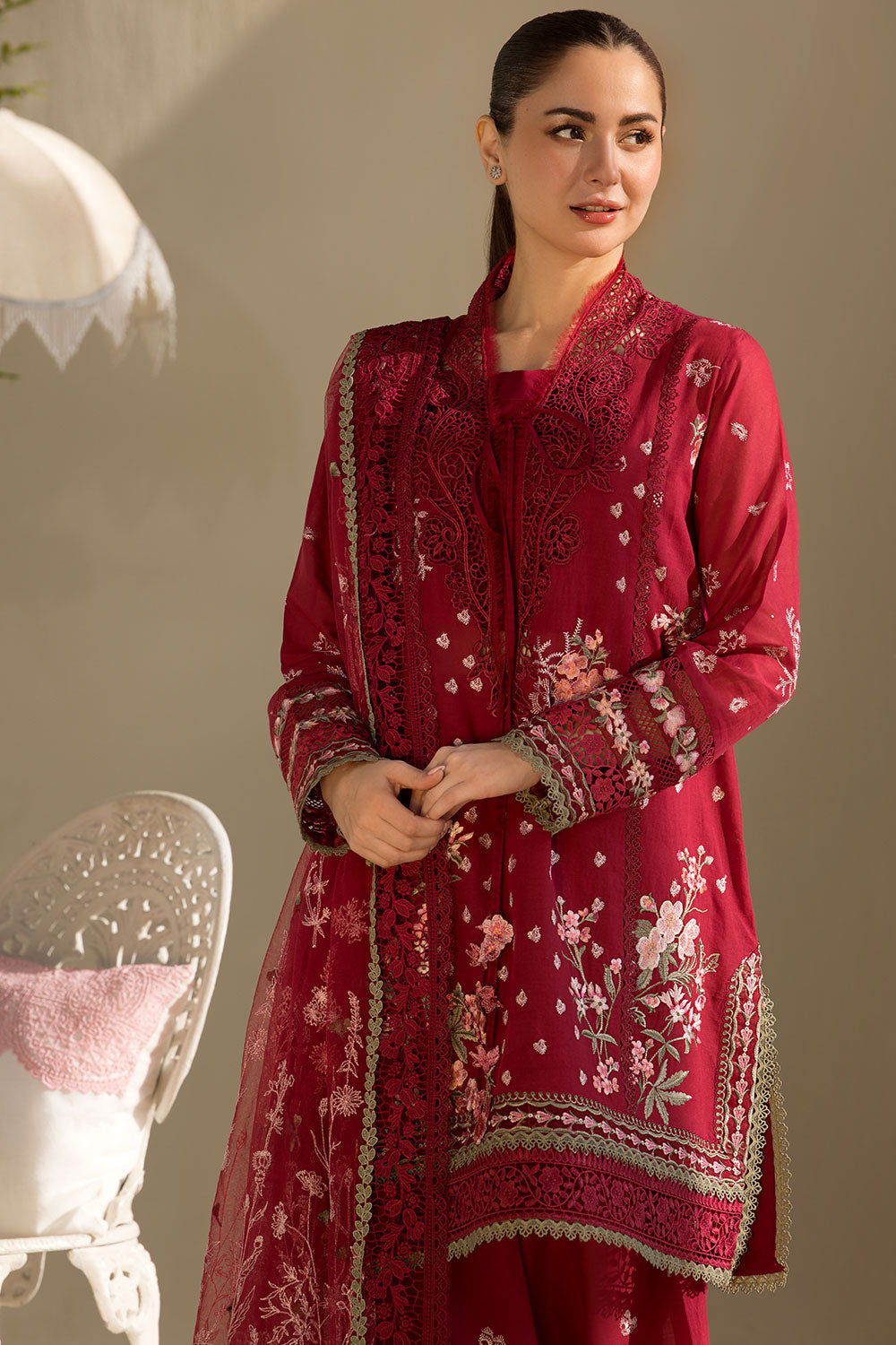 Sobia nazir design 14a luxury lawn 2025 unstitched