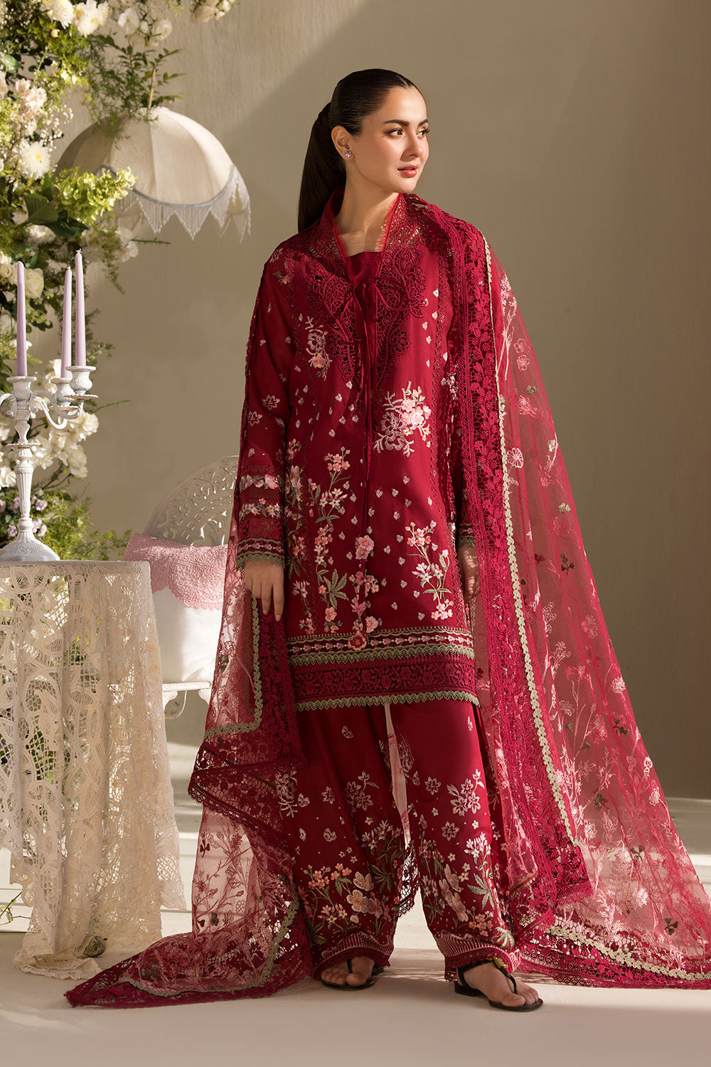 Sobia nazir design 14a luxury lawn 2025 unstitched
