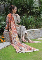 Premium Korean Silk 3 Pcs Unstitched