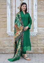 Premium Korean Silk 3 Pcs Unstitched