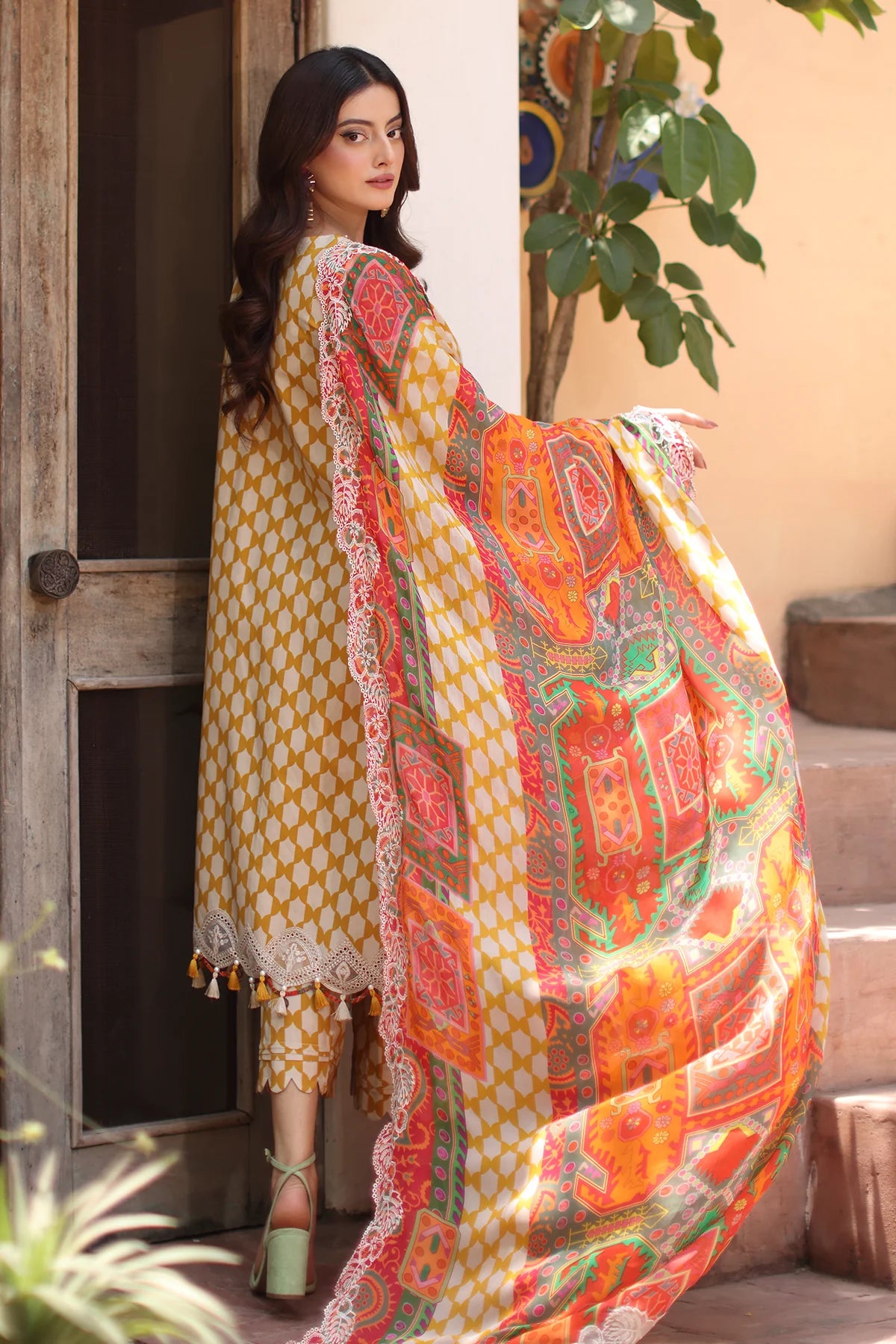 Charizma Range 3-PC Unstitched Embroidered Lawn 09