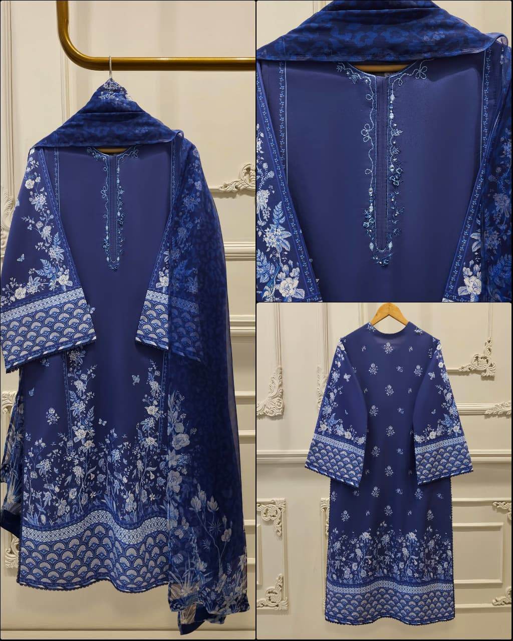 2 Piece - Digital Printed Lawn Suit S111941 - Andaz By Uneza Fazeel