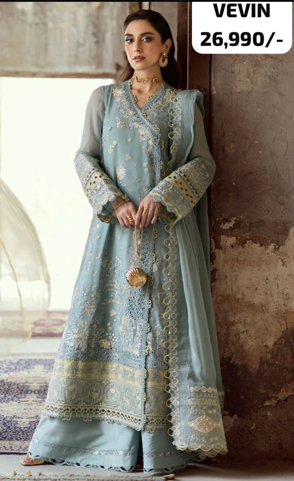 Qalamkar luxury chiffons collection’25