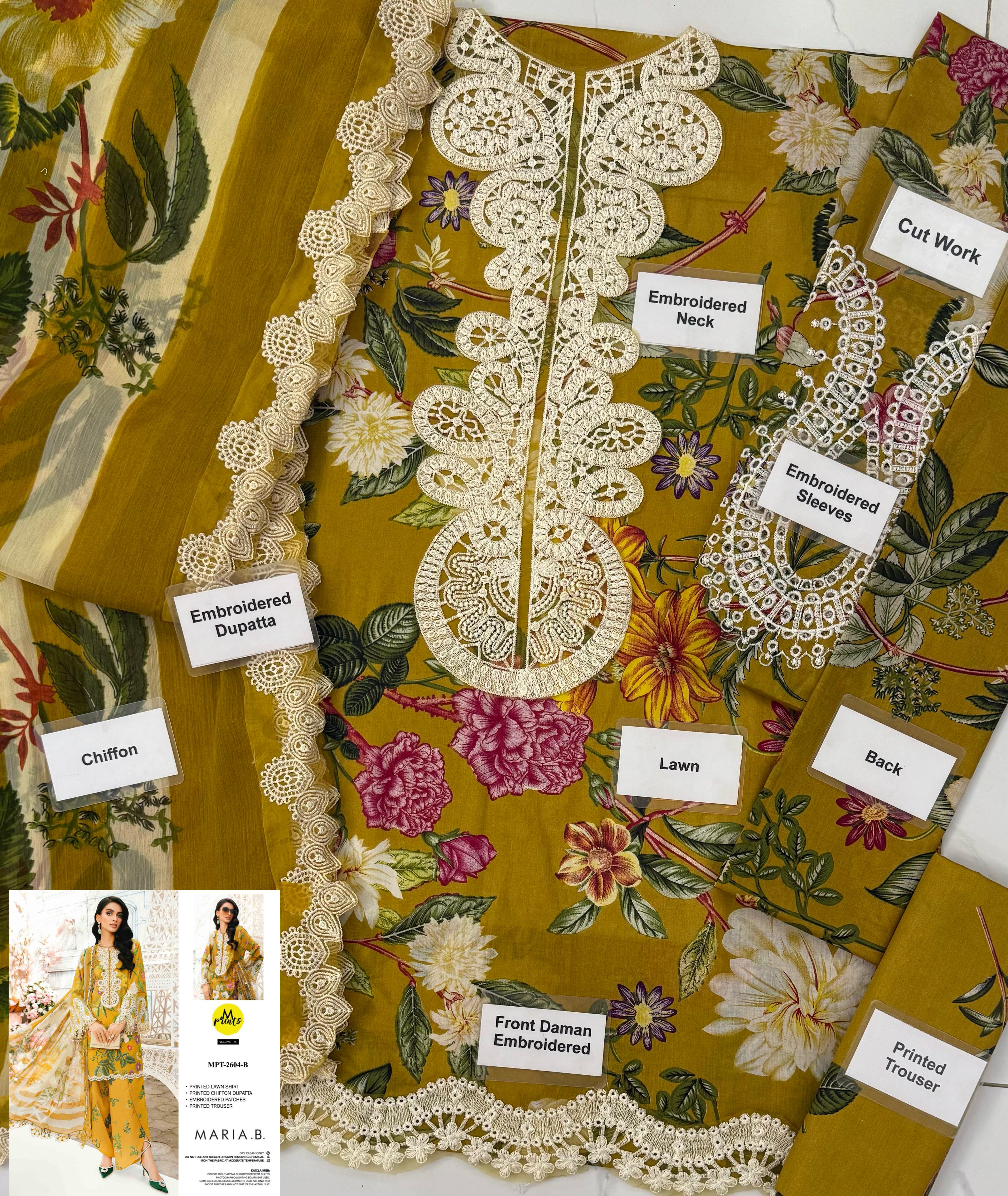 Maria.b by al nisa embroidery collection