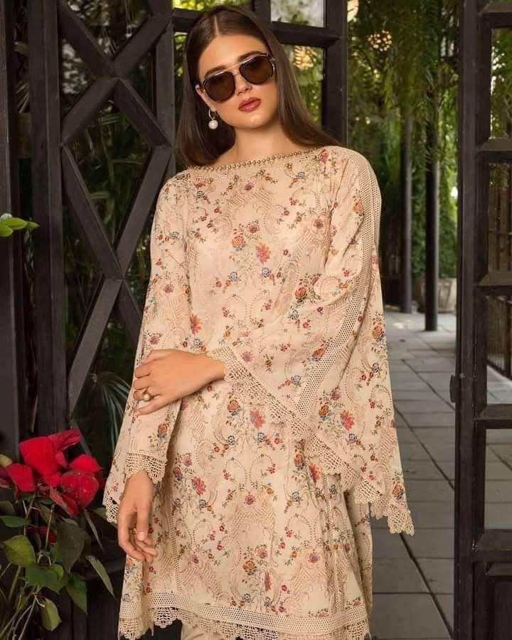 Bareeze karandi 3 piece - Andaz By Uneza Fazeel