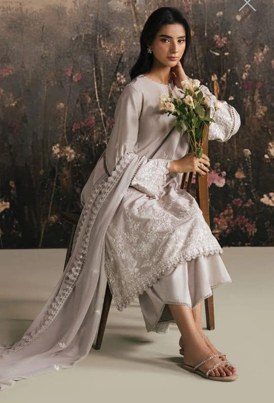 Cross stitch lawn emb bfresh 3 pc suits