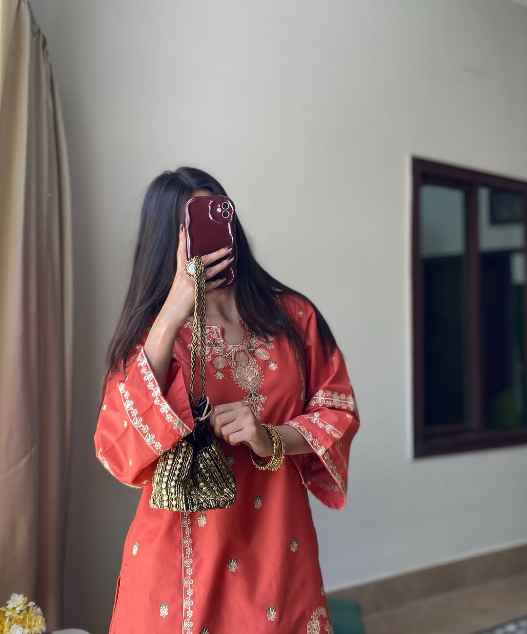 JANNAT EMBROIDERY 2PC (FARSHI)