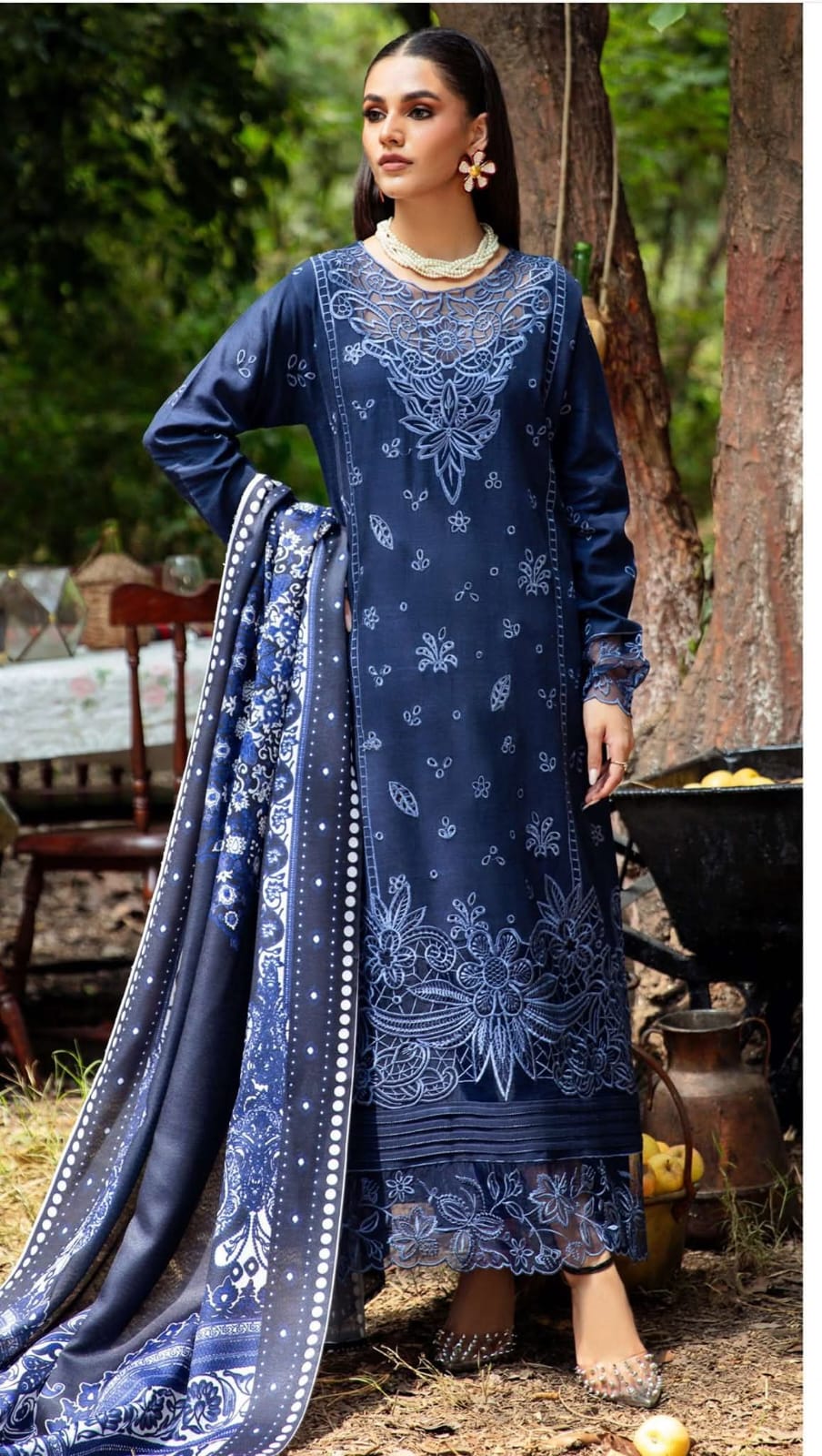 Mahnur luxury emb linen