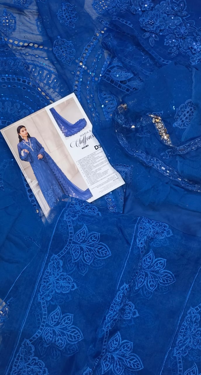 Maria B Luxury Chiffon