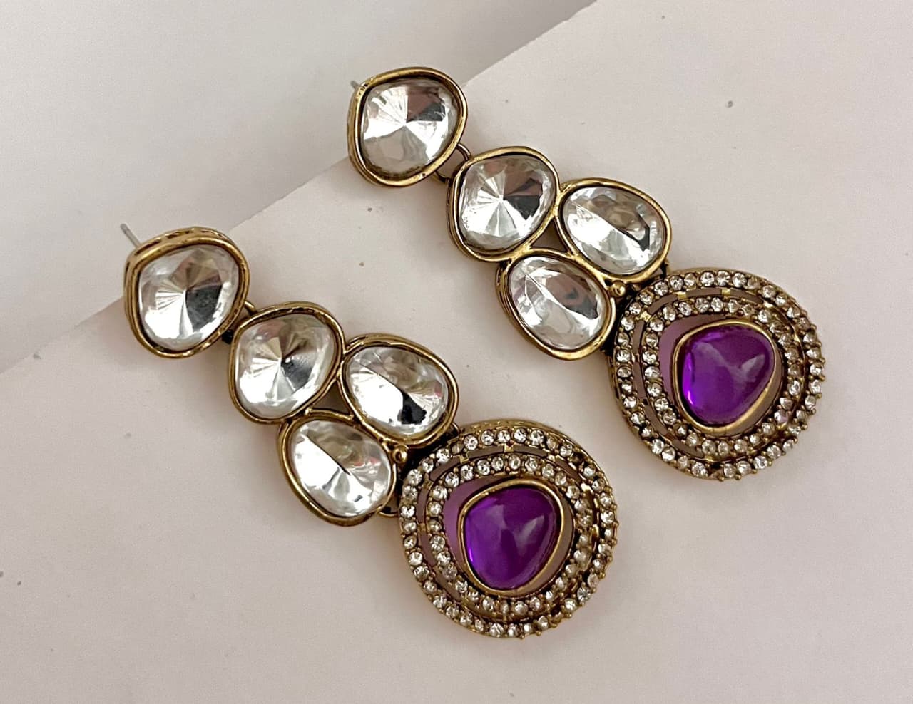 Indian Made Mehndi Polish Earings