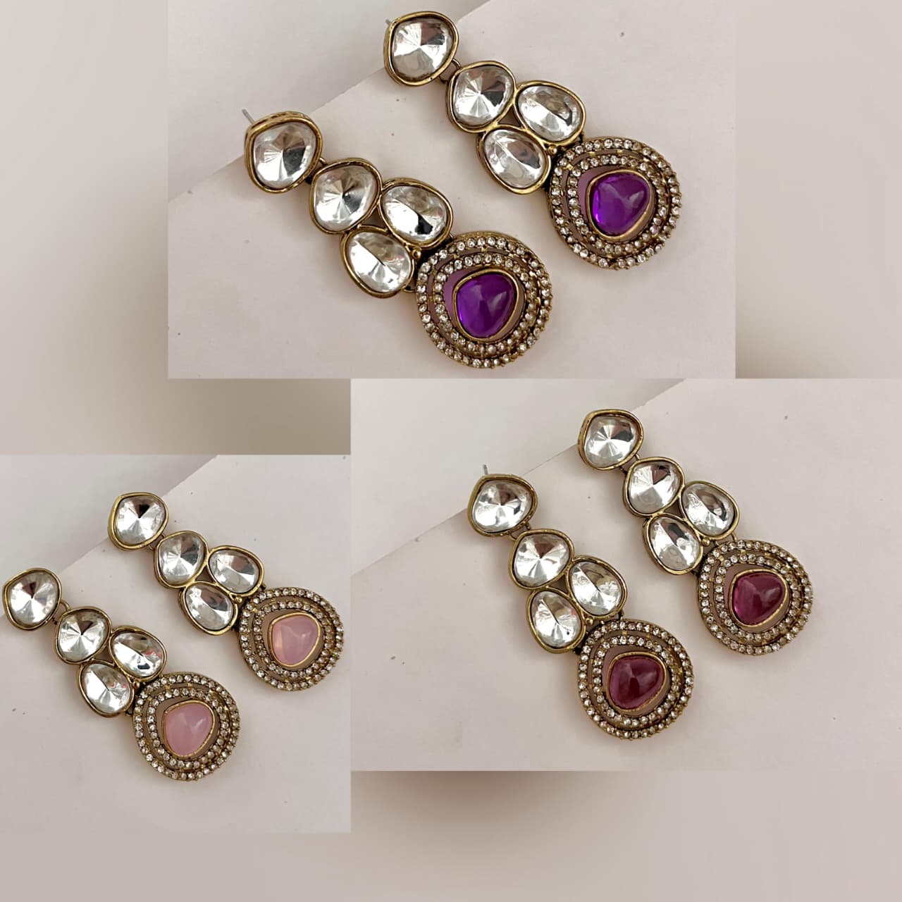 Indian Made Mehndi Polish Earings