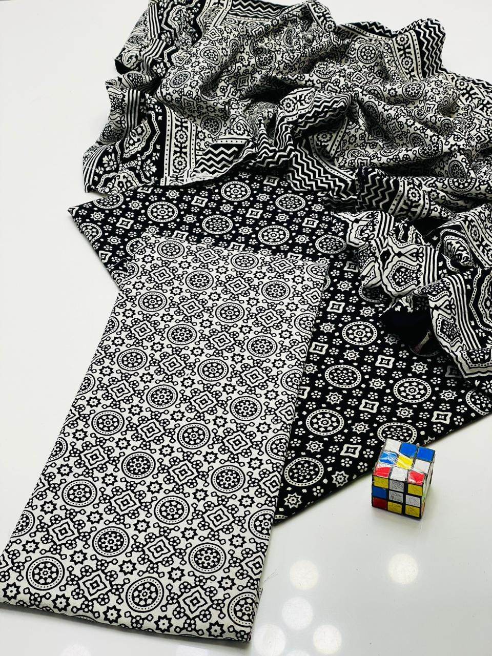 Ajrak Dress Pc - Andaz By Uneza Fazeel