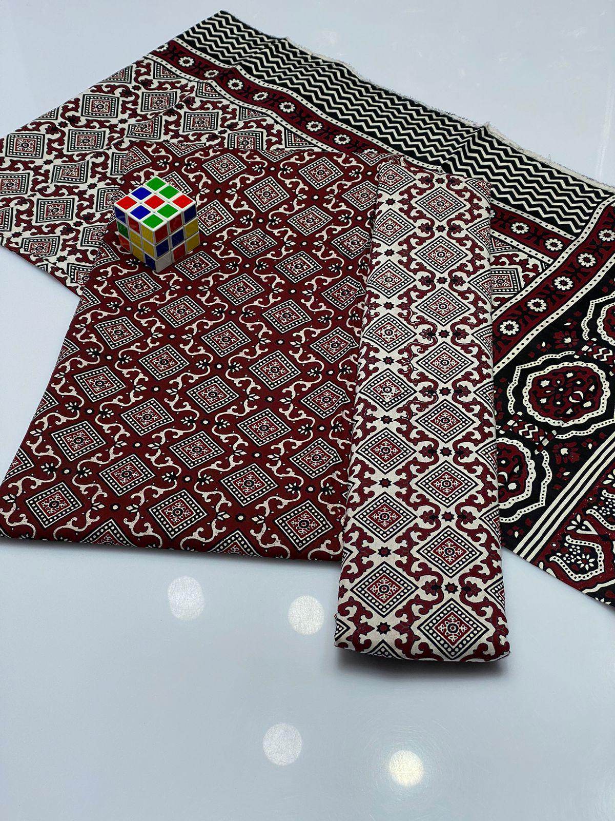 Ajrak Dress Pc - Andaz By Uneza Fazeel