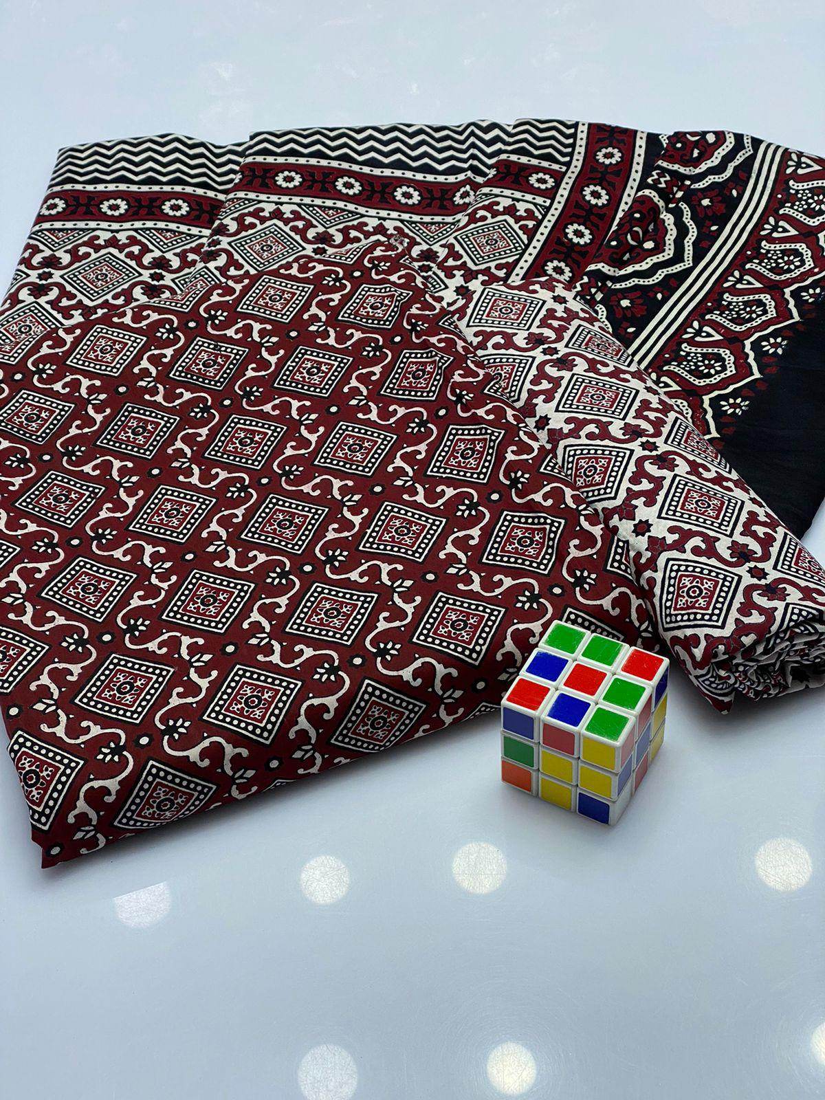 Ajrak Dress Pc - Andaz By Uneza Fazeel