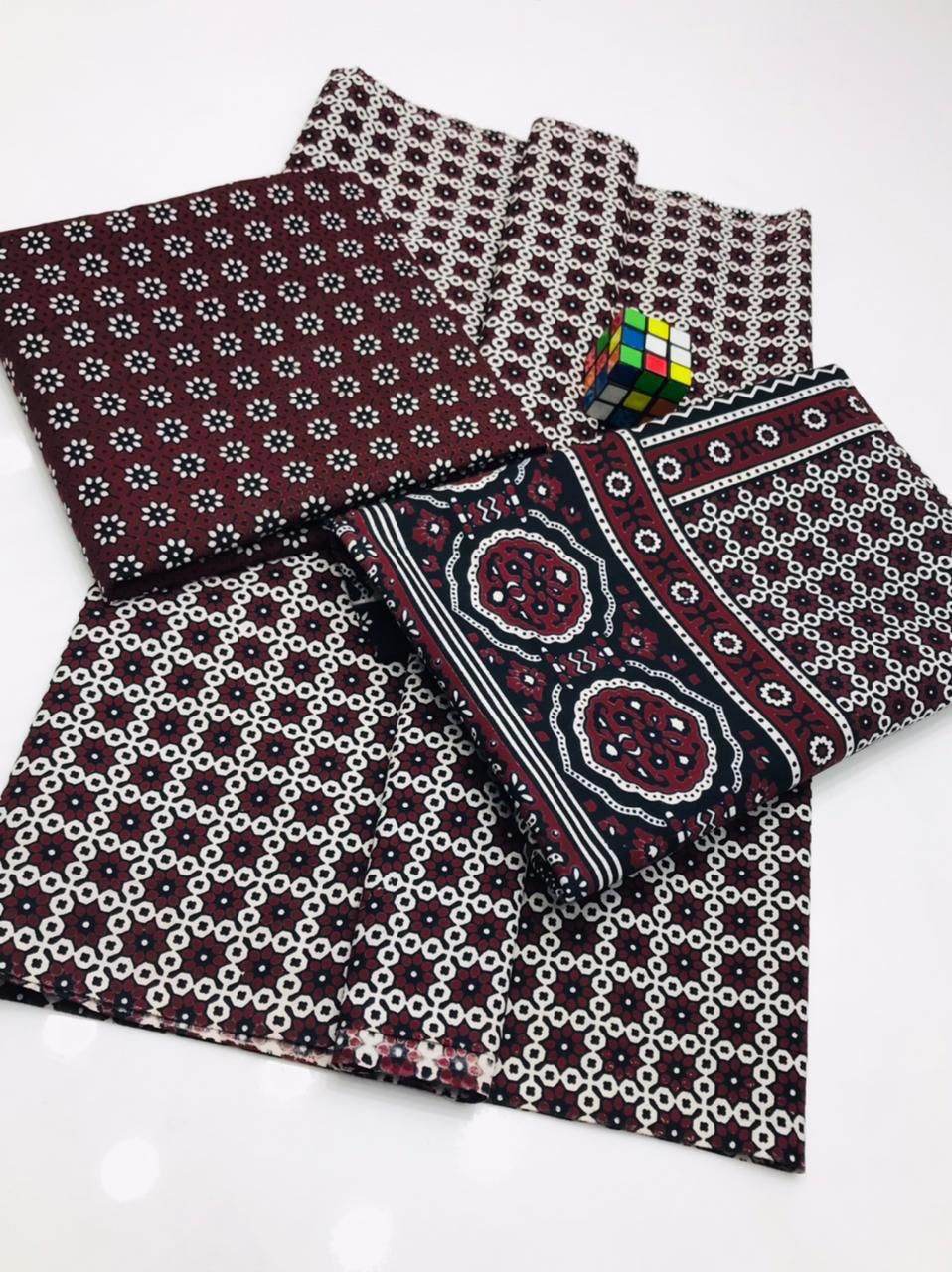 Ajrak Dress Pc - Andaz By Uneza Fazeel