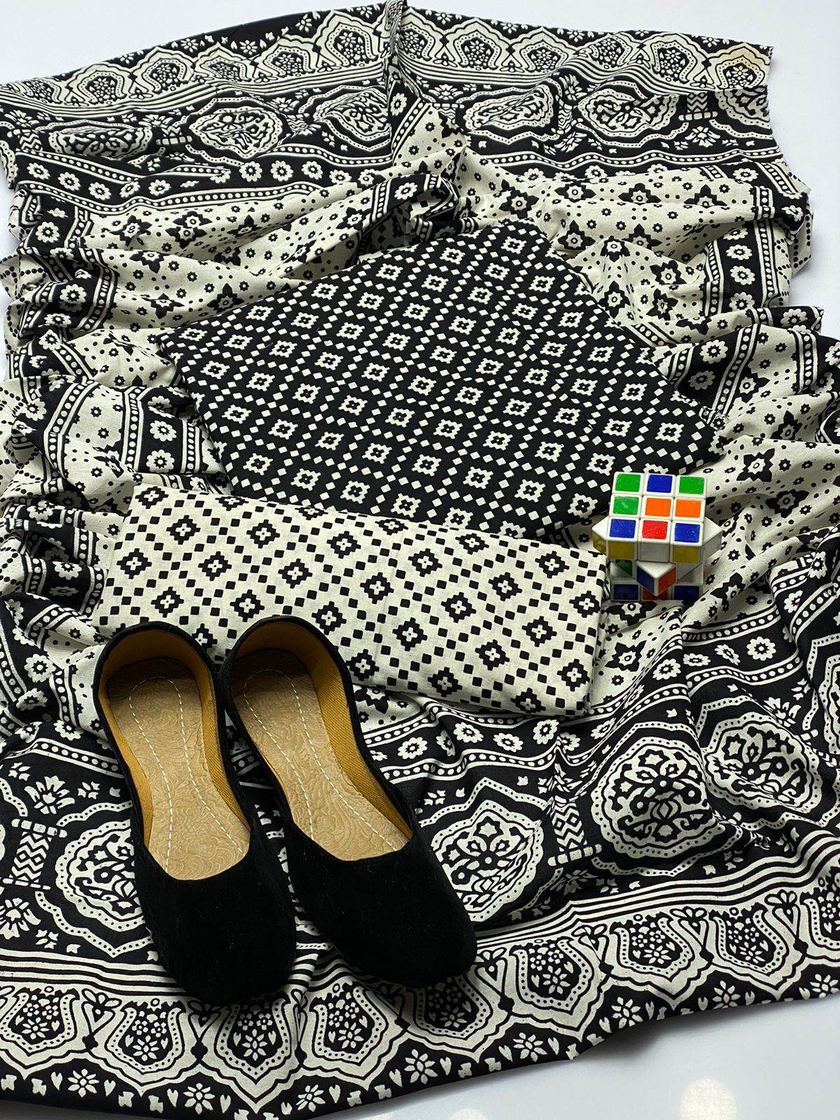 Ajrak Dress Pc - Andaz By Uneza Fazeel